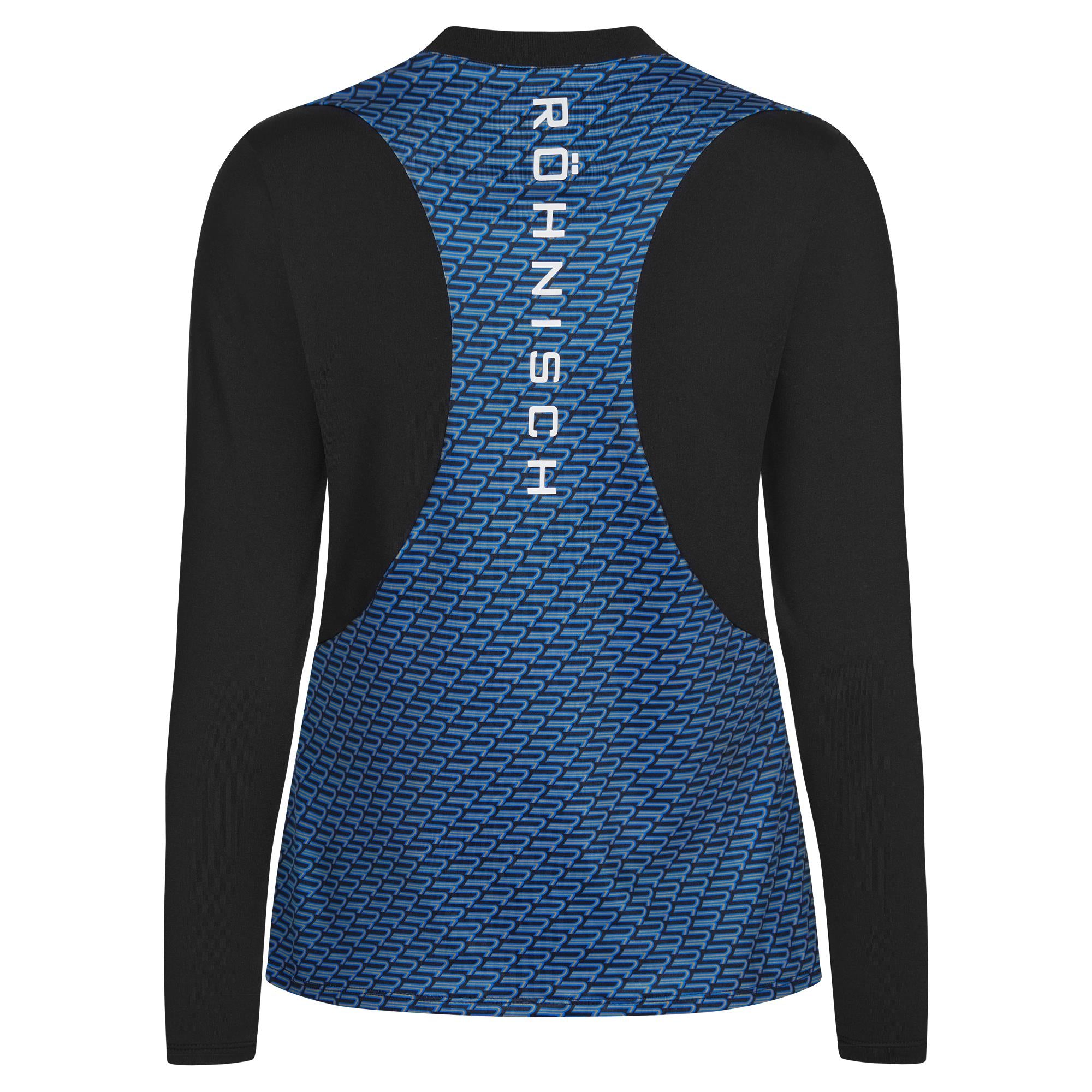 Rohnisch Eyra Ladies Thermal Golf Polo Shirt Black